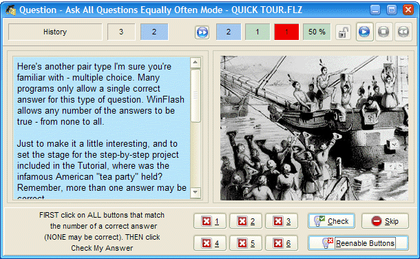 WinFlash Educator Screenshot